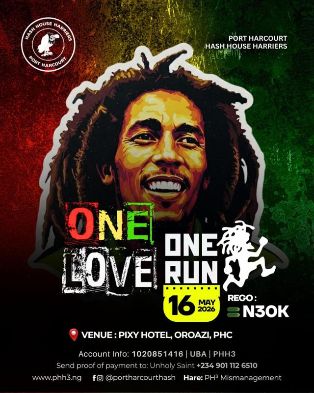 Bob Marley Remembrance Run logo